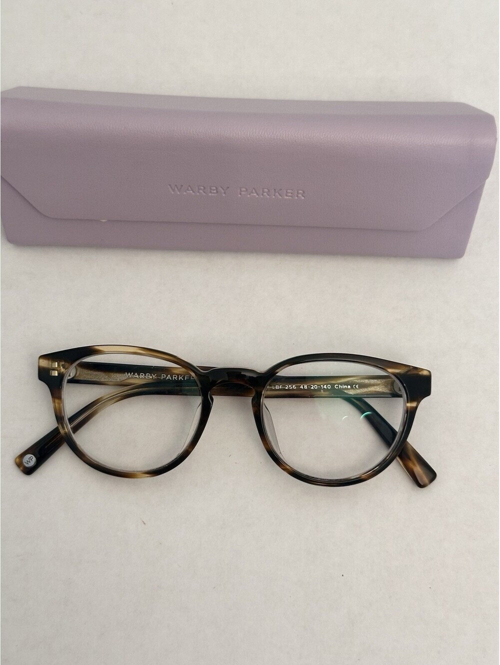 Warby Parker Eyeglasses PERCEY M-256 48-20-140 Brown Tortoise Full Rim